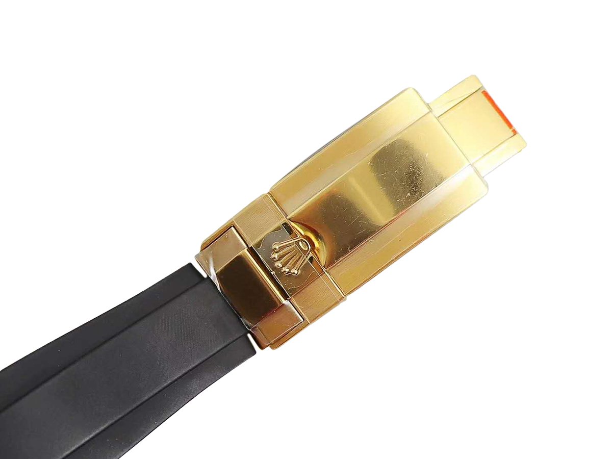 Daytona 116518LN Champagne and Black Dial in Yellow Gold