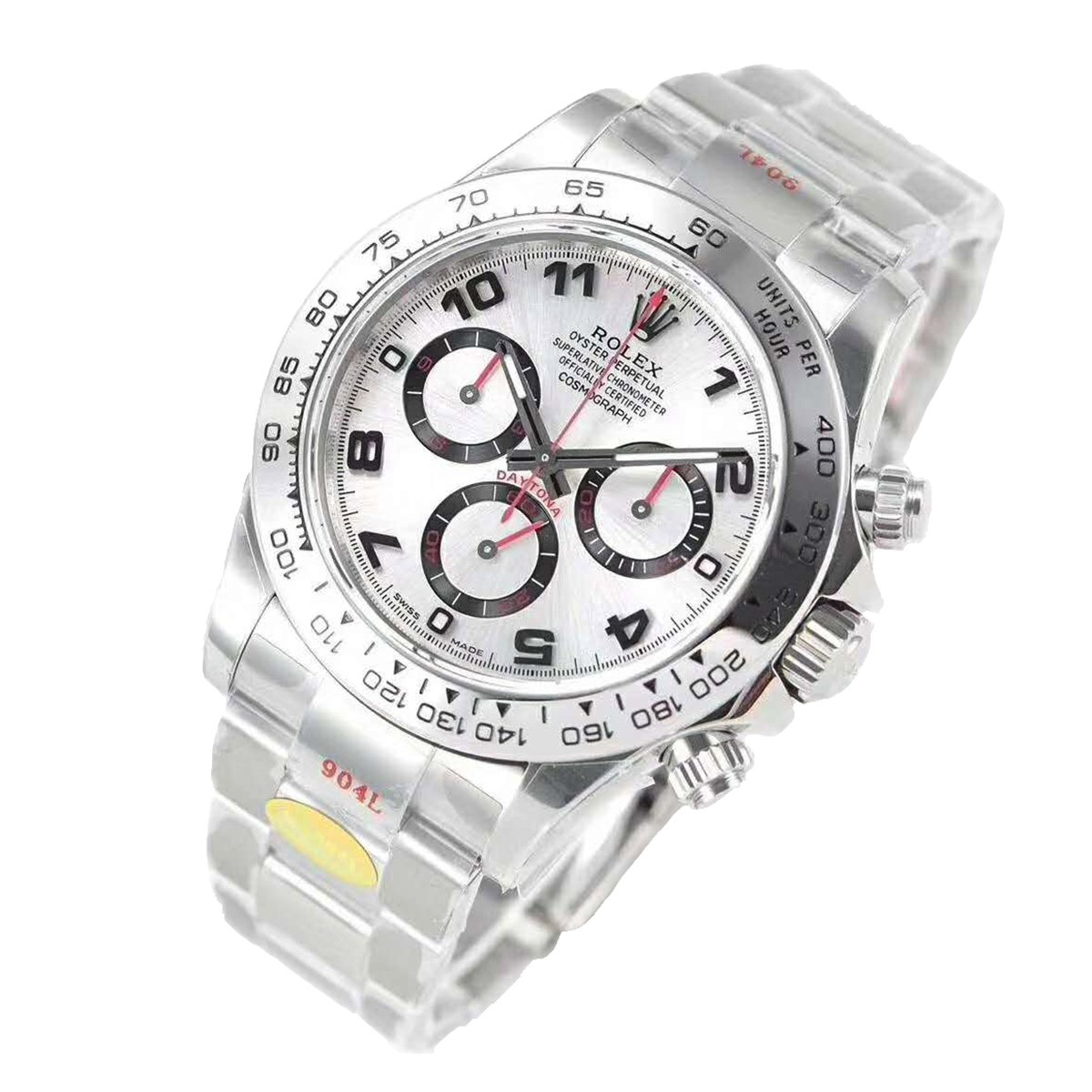 Daytona 116509 Silver Dial in White Gold