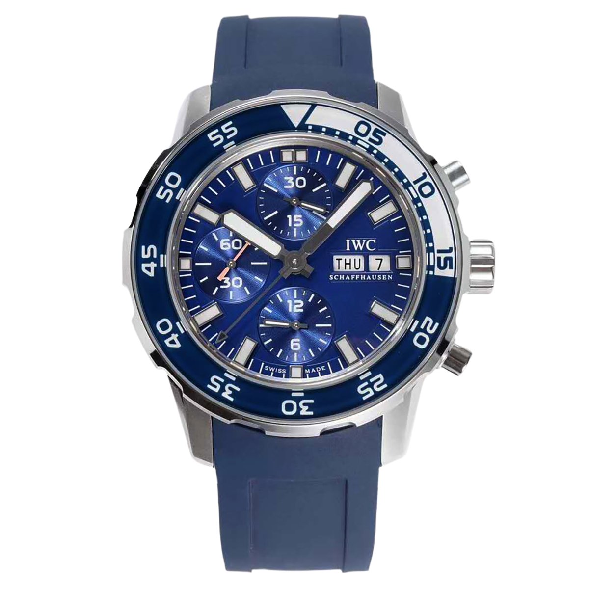 Aquatimer Chronograph IW376711 Blue Dial