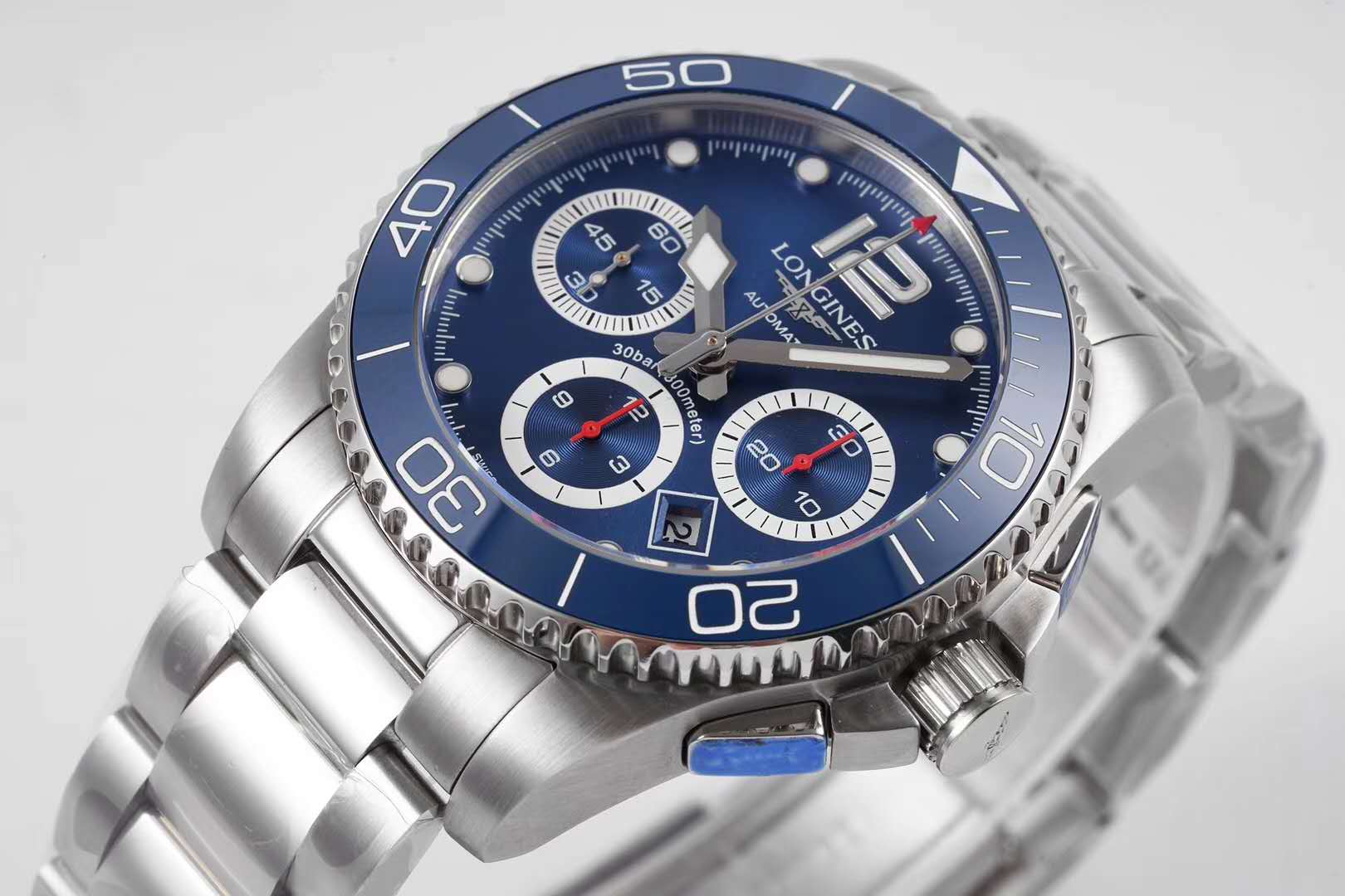 Hydroconquest Blue Dial on Bracelet