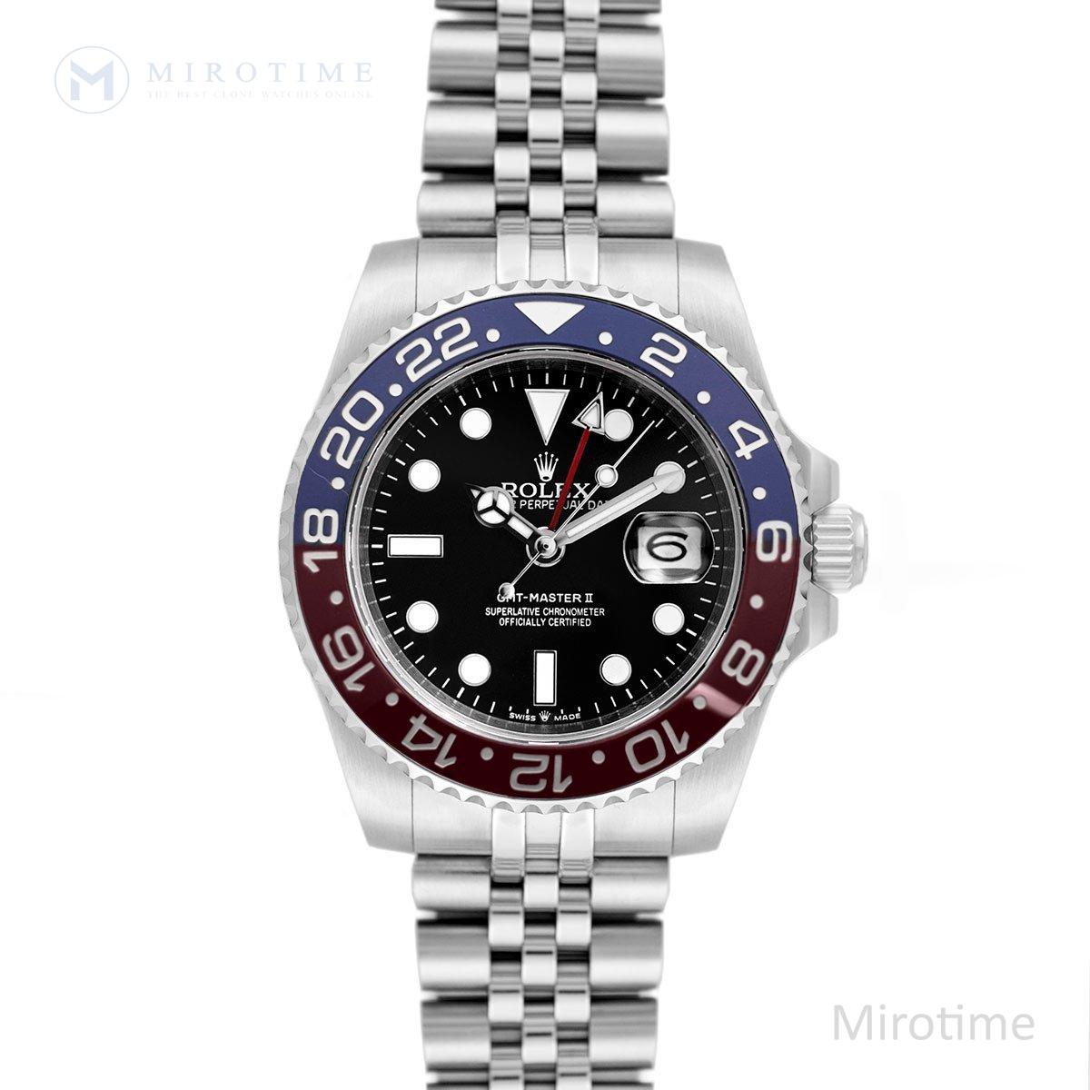GMT Master II 126710BLRO on Jubilee Bracelet