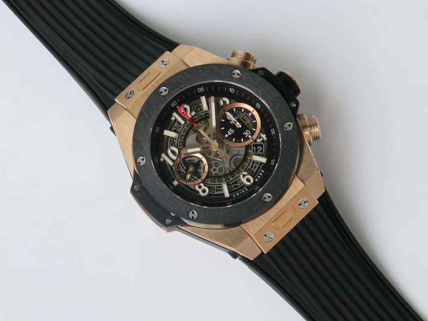 Big Bang Unico King Gold Ceramic