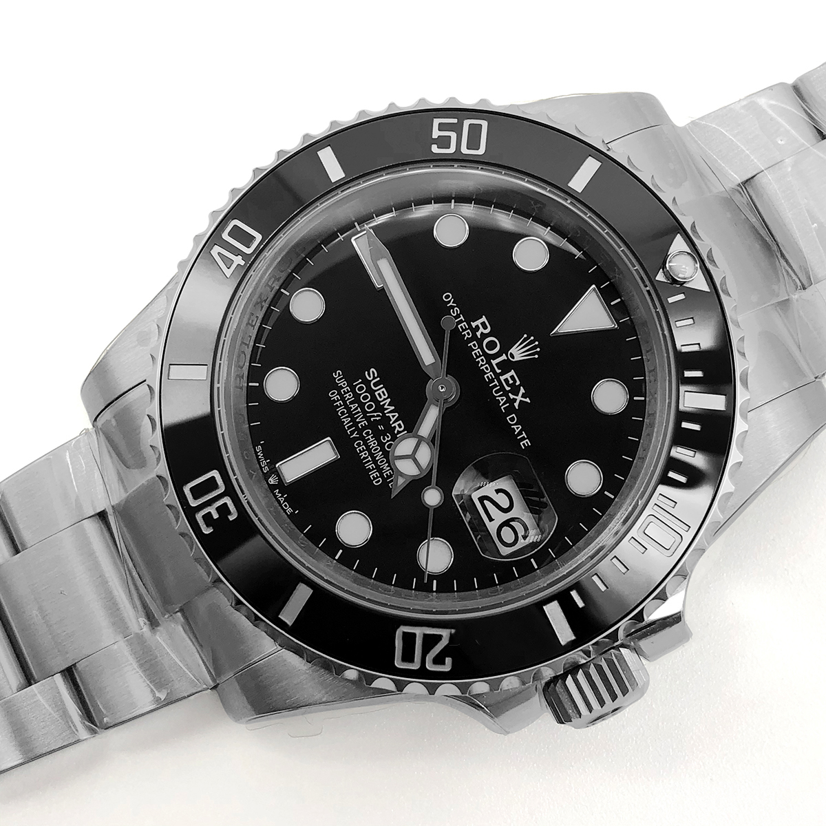 Submariner 41 126610 LN Black Ceramic