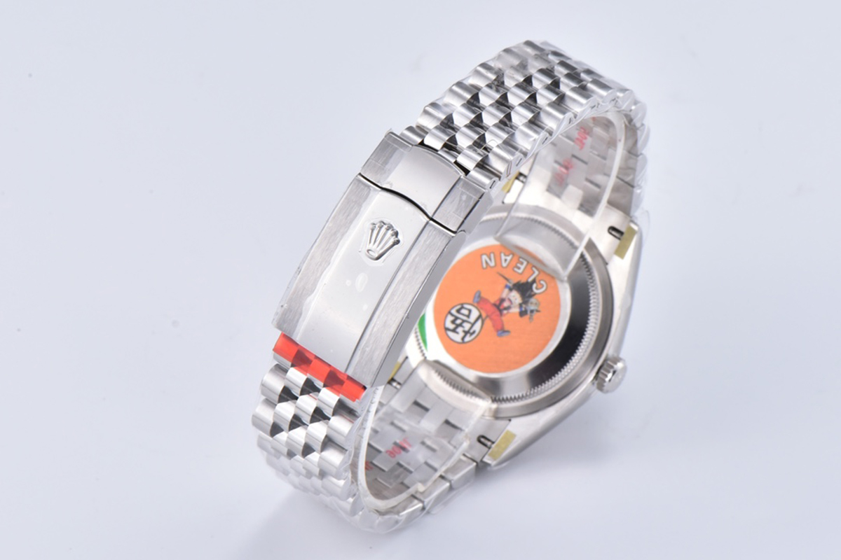 Datejust 36 126234 Bright Blue Dial with D1am0nd Marker in Steel in Jubilee Bracelet