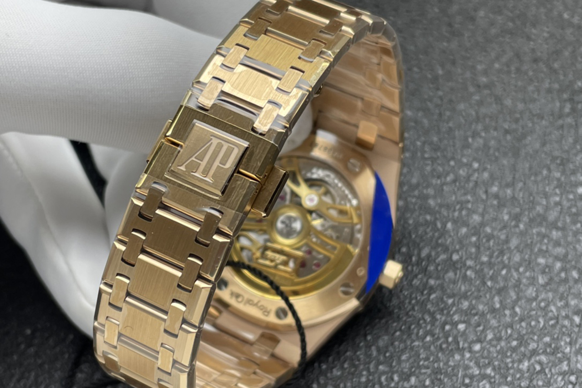 Royal Oak 16202OR 39mm Grey Dial in Rose Gold