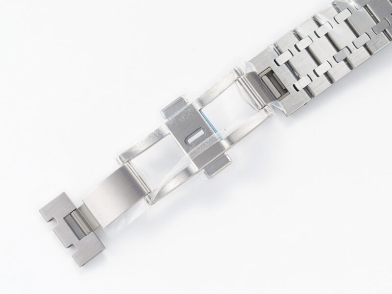 Royal Oak 41mm 15500 SS ZF 1:1 Best Edition Blue Textured Dial on SS Bracelet SA4302 S*per Clone V3